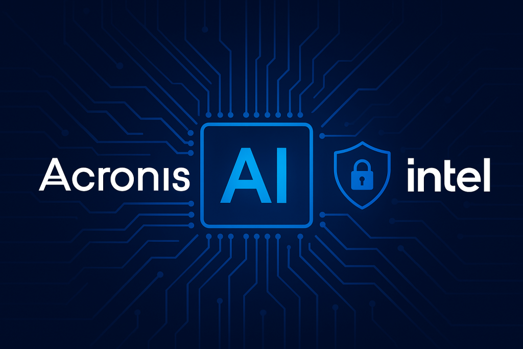 Acronis e Intel anuncian alianza para detección de amenazas con IA en dispositivos endpoint