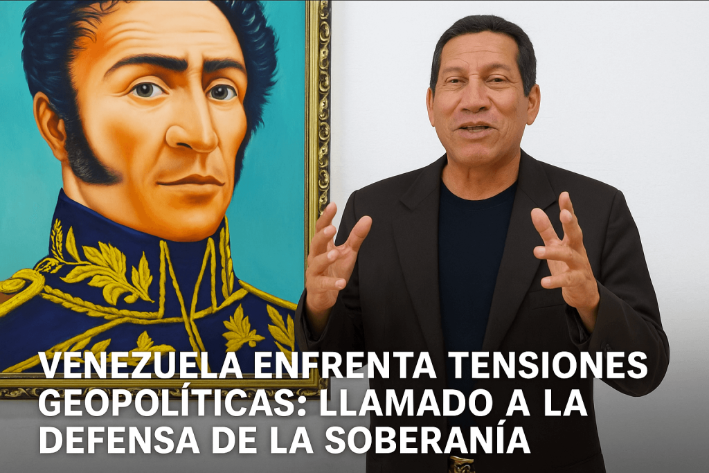 Venezuela enfrenta tensiones geopolíticas: llamado a la defensa de la soberanía
