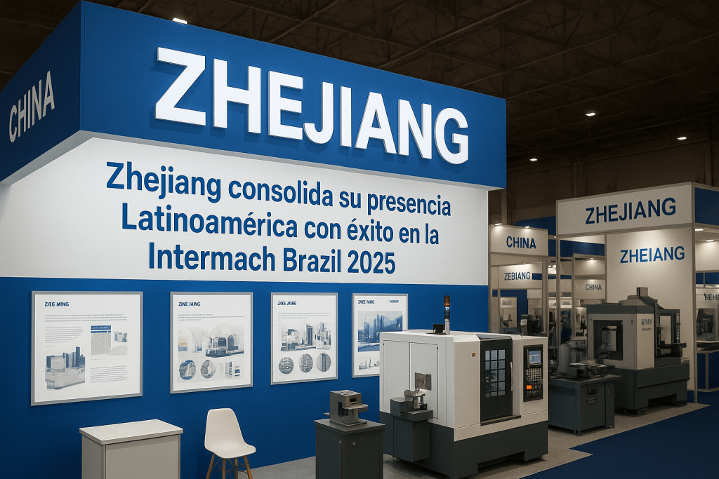 Zhejiang consolida su presencia en Latinoamérica con éxito en la Intermach Brazil 2025