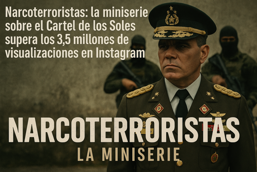 “Narcoterroristas”: la miniserie sobre el Cartel de los Soles supera los 3,5 millones de visualizaciones en Instagram