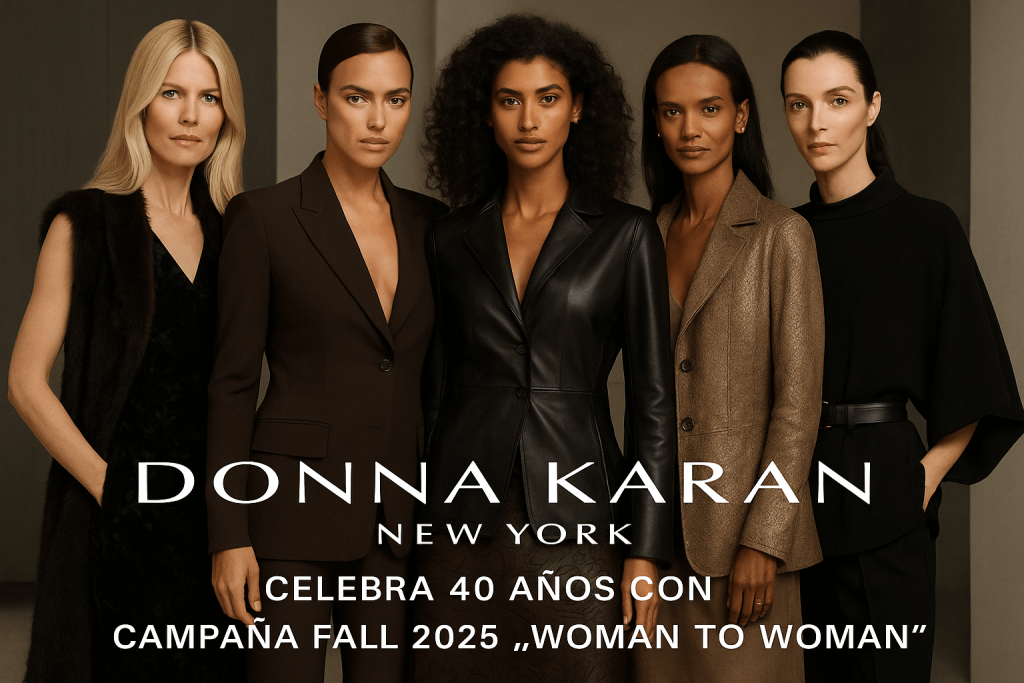 Donna Karan celebra 40 años con campaña Fall 2025 “Woman to Woman”