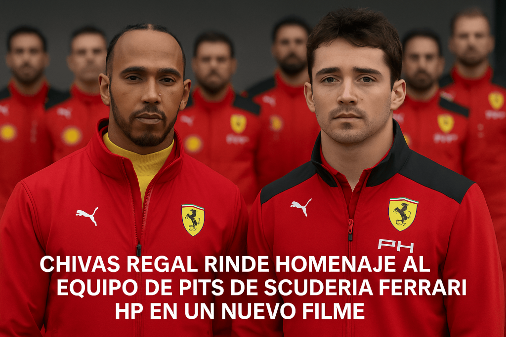 Chivas Regal rinde homenaje al equipo de pits de Scuderia Ferrari HP en un nuevo filme