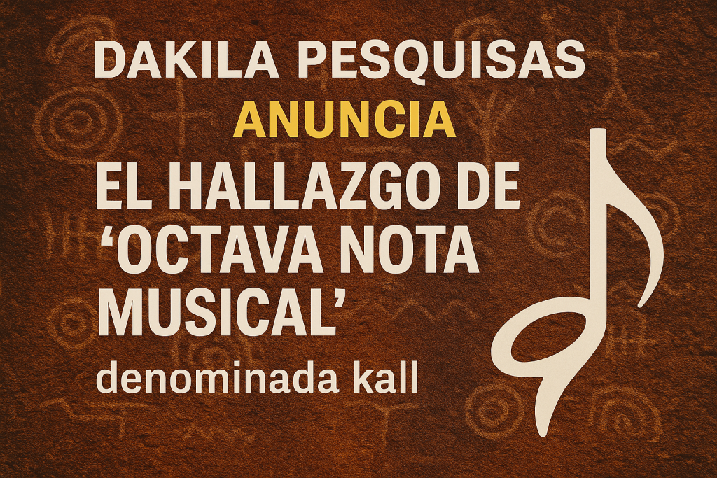 Dakila Pesquisas anuncia el hallazgo de la “octava nota musical”, denominada kall
