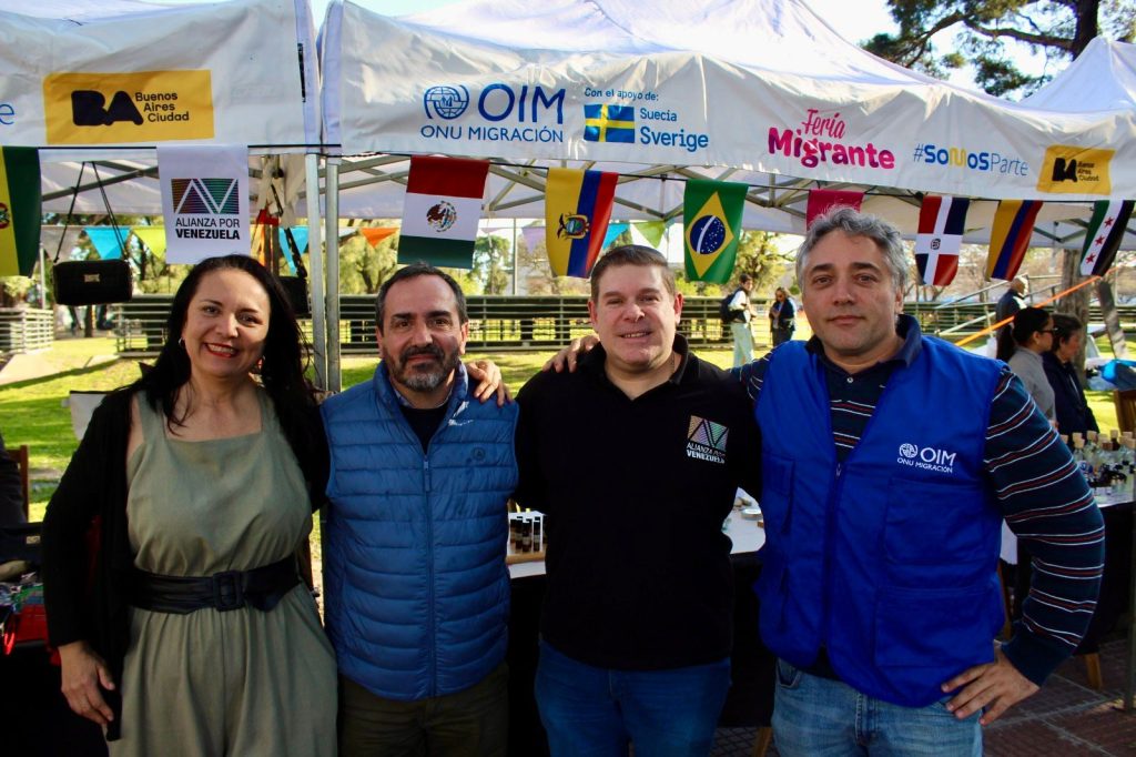 OIM destaca el papel de Alianza por Venezuela en la integración de migrantes en Argentina
