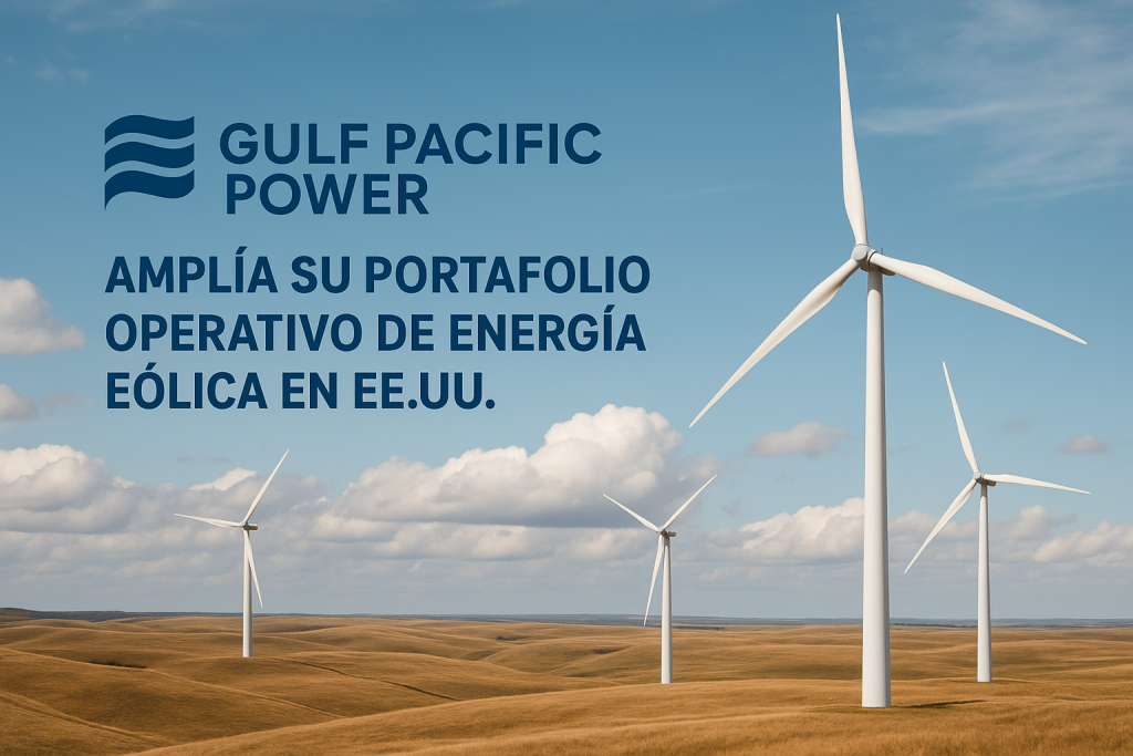 Gulf Pacific Power amplía su portafolio operativo de energía eólica en EE.UU.