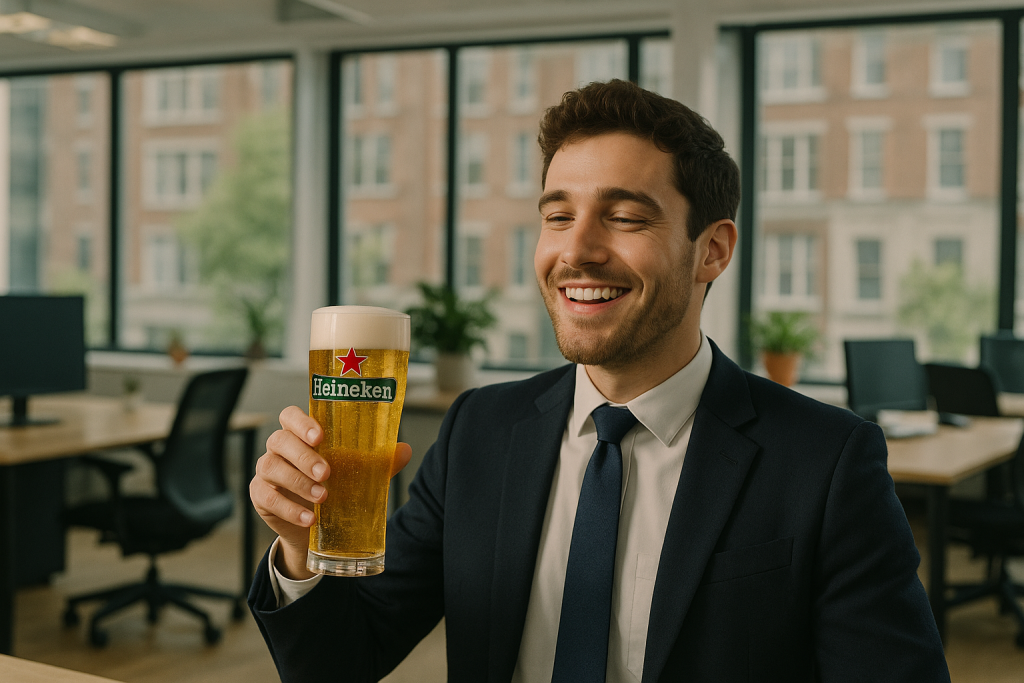 Heineken® transforma pubs en “The Office” para impulsar la conexión laboral en Reino Unido