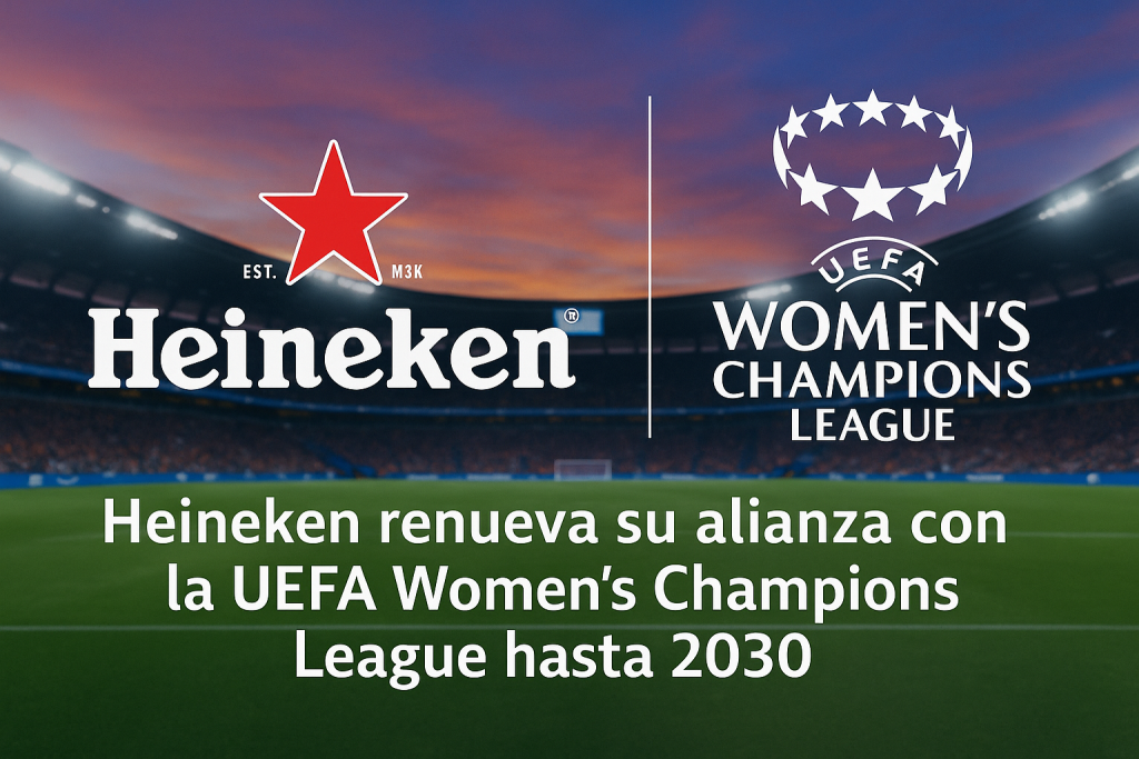 Heineken renueva su alianza con la UEFA Women’s Champions League hasta 2030