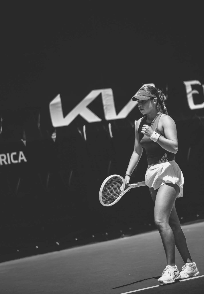 Sabrina Balderrama hace historia para el tenis venezolano y apunta al Abierto de Australia juvenil