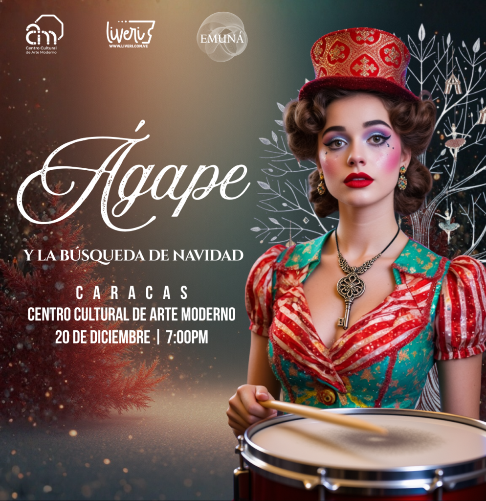 Emuná estrenará “Ágape en la Búsqueda de la Navidad” en el Centro Cultural de Arte Moderno