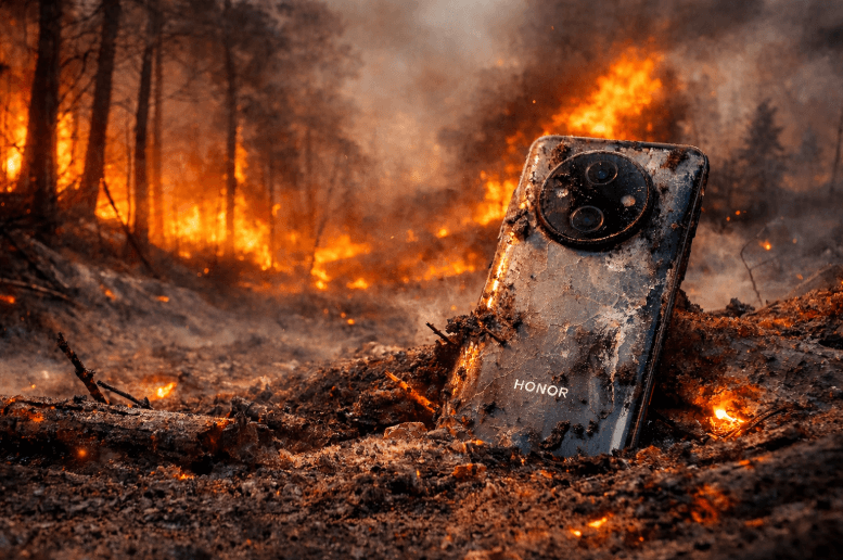 HONOR destaca su resistencia en Latinoamérica tras caso extremo de un Magic5 Lite en incendio forestal en Chile HONOR destaca su resistencia en Latinoamérica tras caso extremo de un Magic5 Lite en incendio forestal en Chile