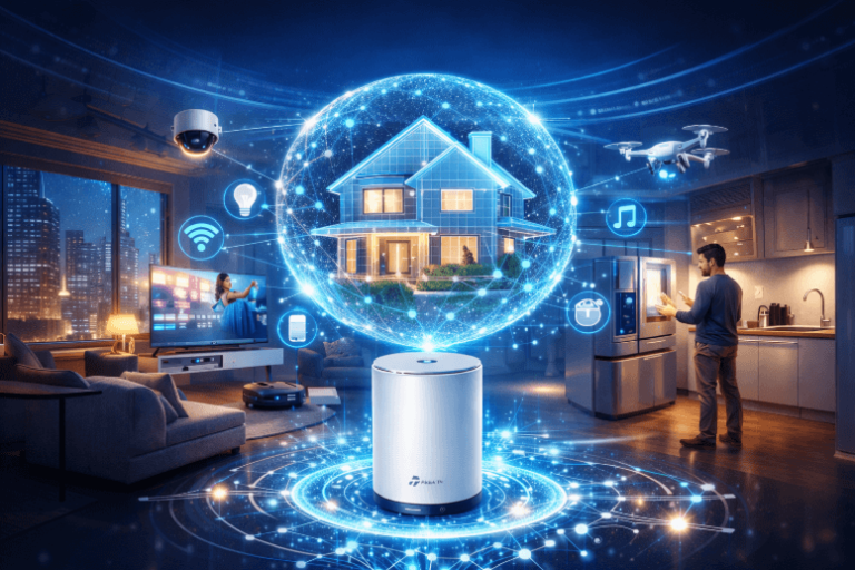 Homey Bridge - Hub Inteligente Para Automatización Del Hogar | Compatible Con Z-Wave, Zigbee, Wi-Fi, Alexa, Google Home Y Siri
