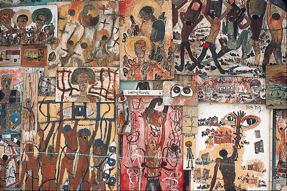 Purvis Young protagoniza histórica exposición en Nueva York con incentivos de hasta 45% para coleccionistas