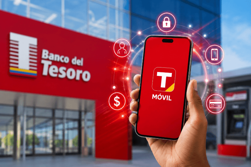 Banco del Tesoro impulsa la banca digital con el lanzamiento de T Móvil