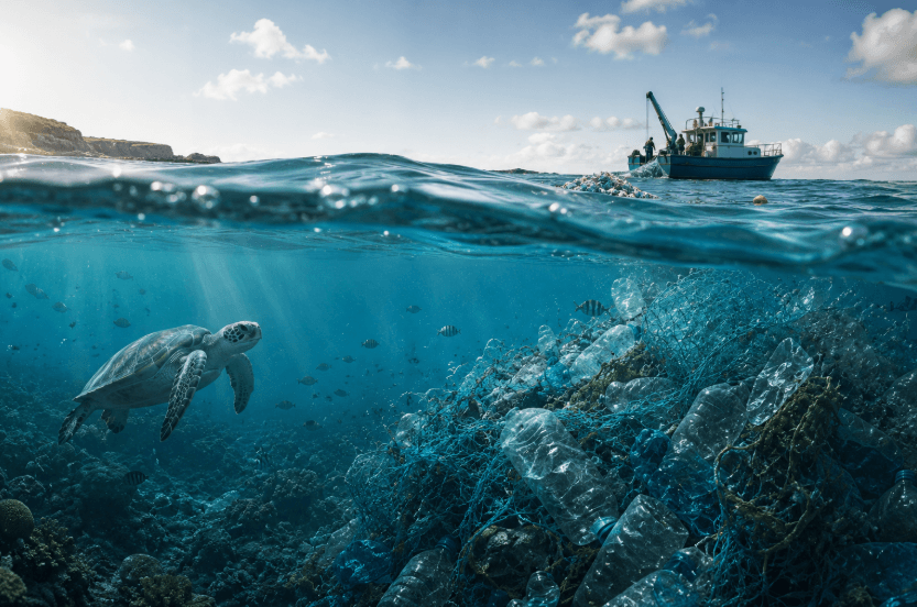 Día Mundial de los Océanos: la sostenibilidad gana espacio en la industria de la moda con iniciativas de reciclaje marino