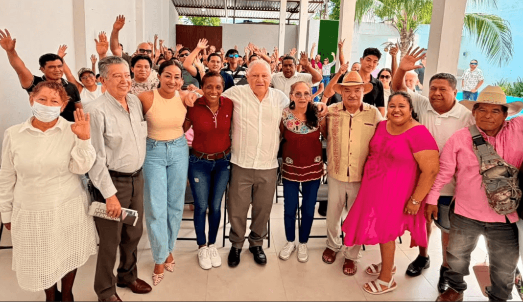 Rafa Marín fortalece la unidad de Morena en Quintana Roo con encuentro de militantes fundadores