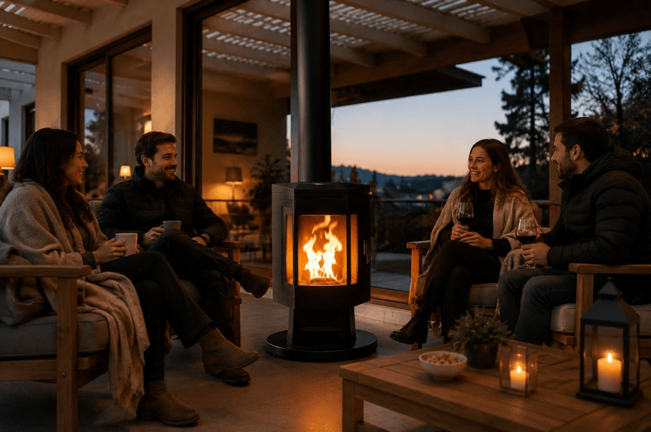 Chile impulsa una nueva forma de vivir el invierno con soluciones de calefacción para terrazas