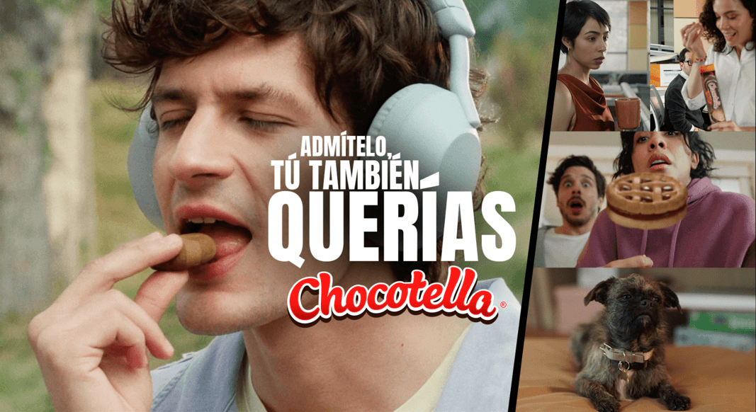 PepsiCo impulsa a Chocotella® con una nueva campaña centrada en la indulgencia y el deseo por sus galletas