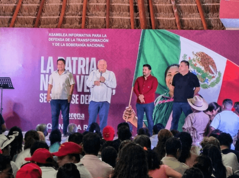 Farid Rentería fortalece su presencia política en Playa del Carmen tras asamblea por la soberanía