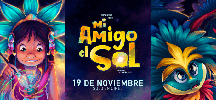 Mi Amigo el Sol llegará a los cines de México el 19 de noviembre con una aventura inspirada en la mitología mexica